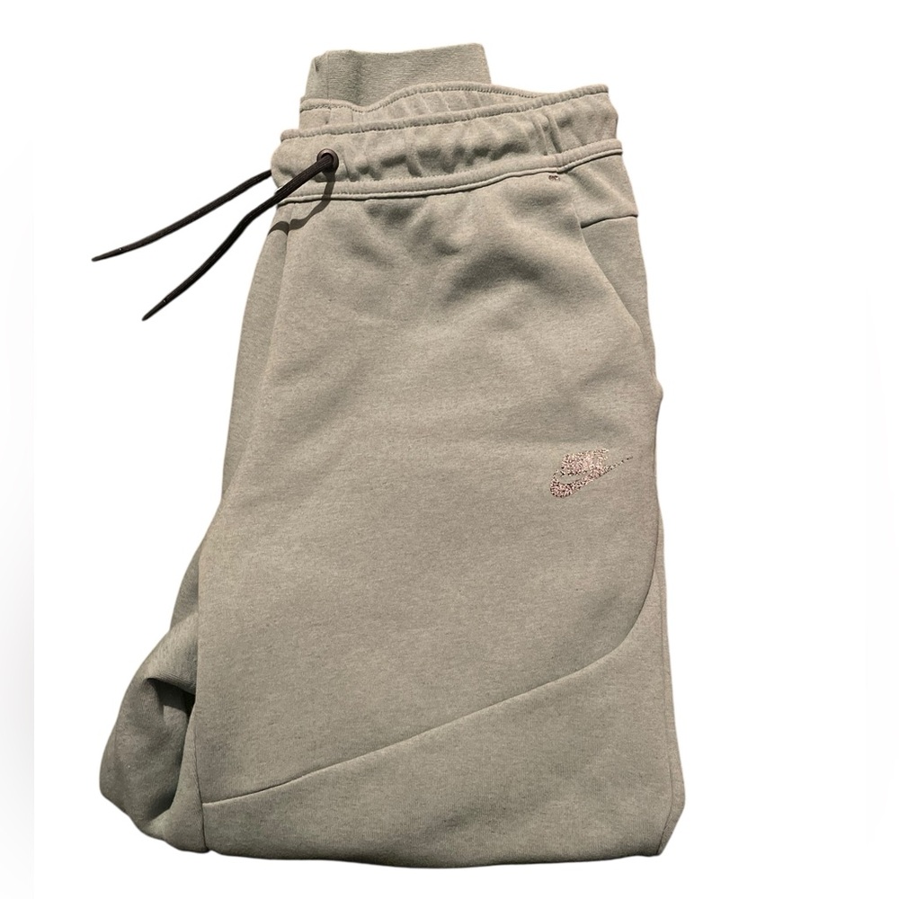 Nike tech fleece mens L green joggers - Picture 6 of 6
